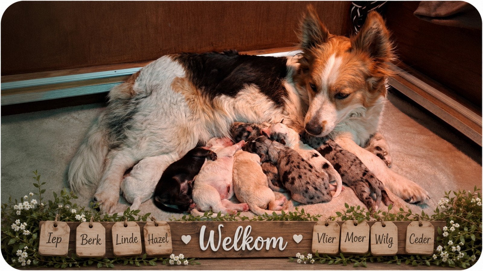 corgi x Australian x pups, 8 tot 15 weken, Meerdere, Meerdere dieren, Nederland