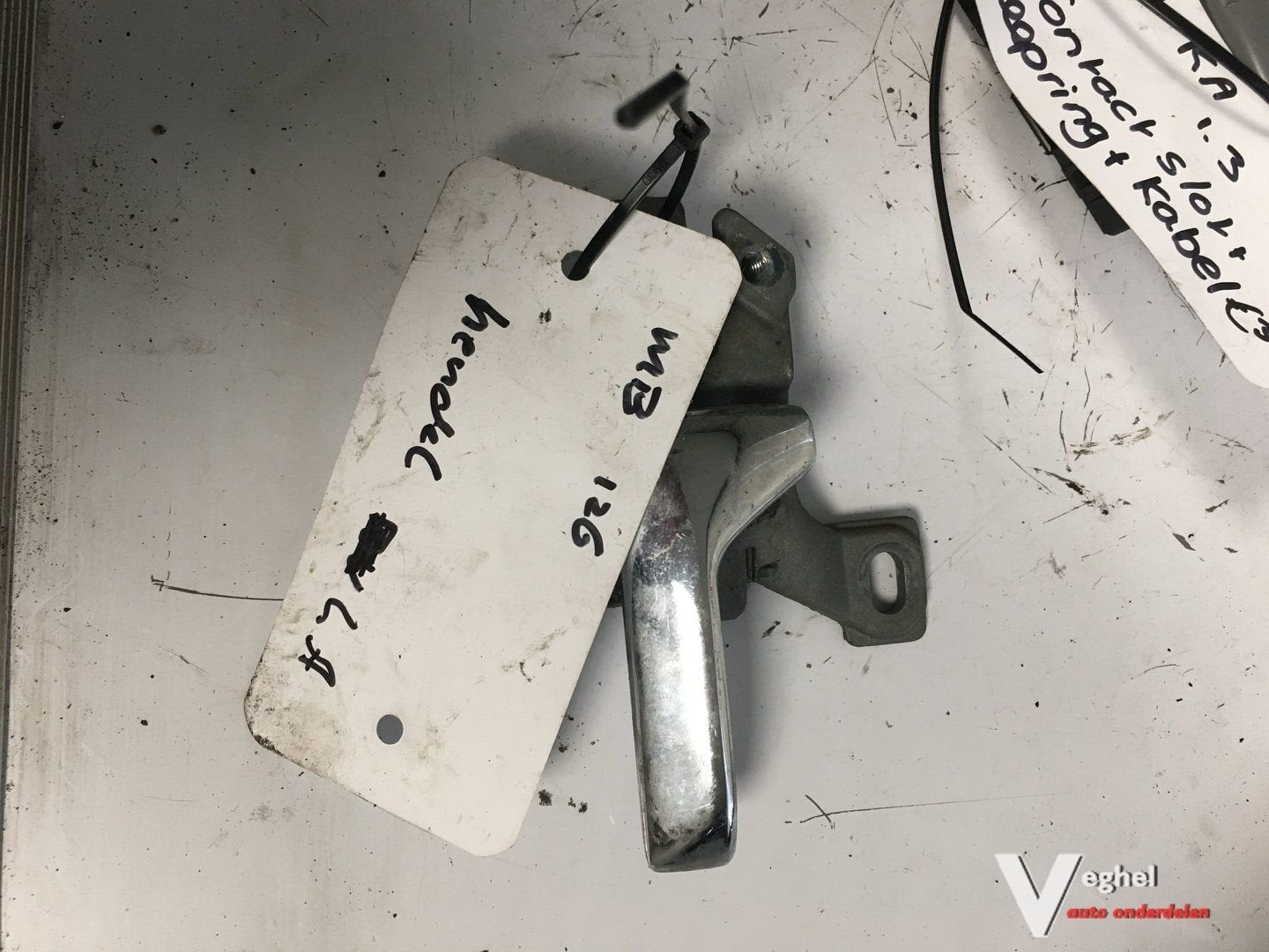 Mercedes w126 Deurgreep Linksachter, Gebruikt, -, Deur, -