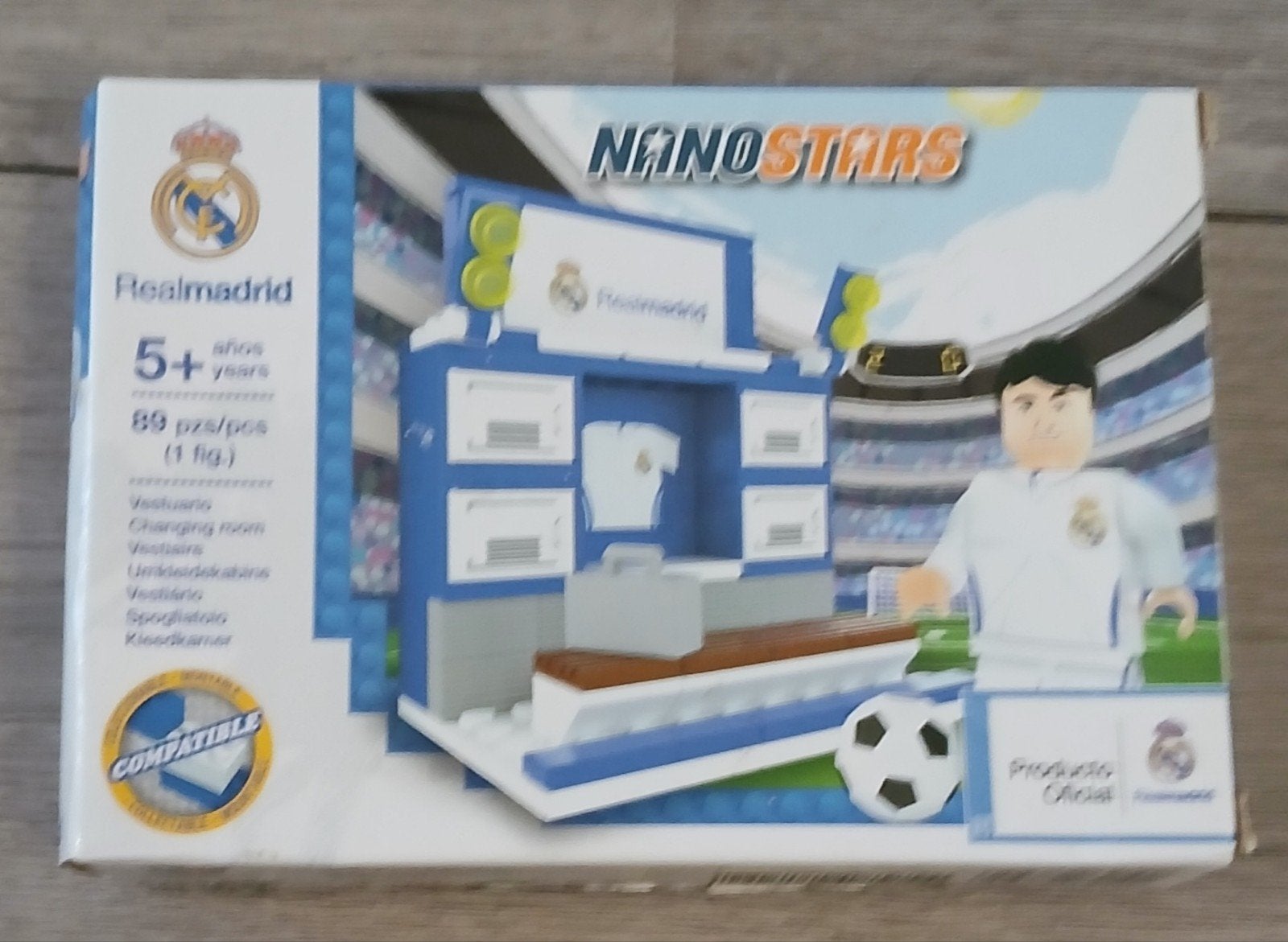 real Madrid bouwstenen, Ophalen of Verzenden, Zo goed als nieuw, Overige merken