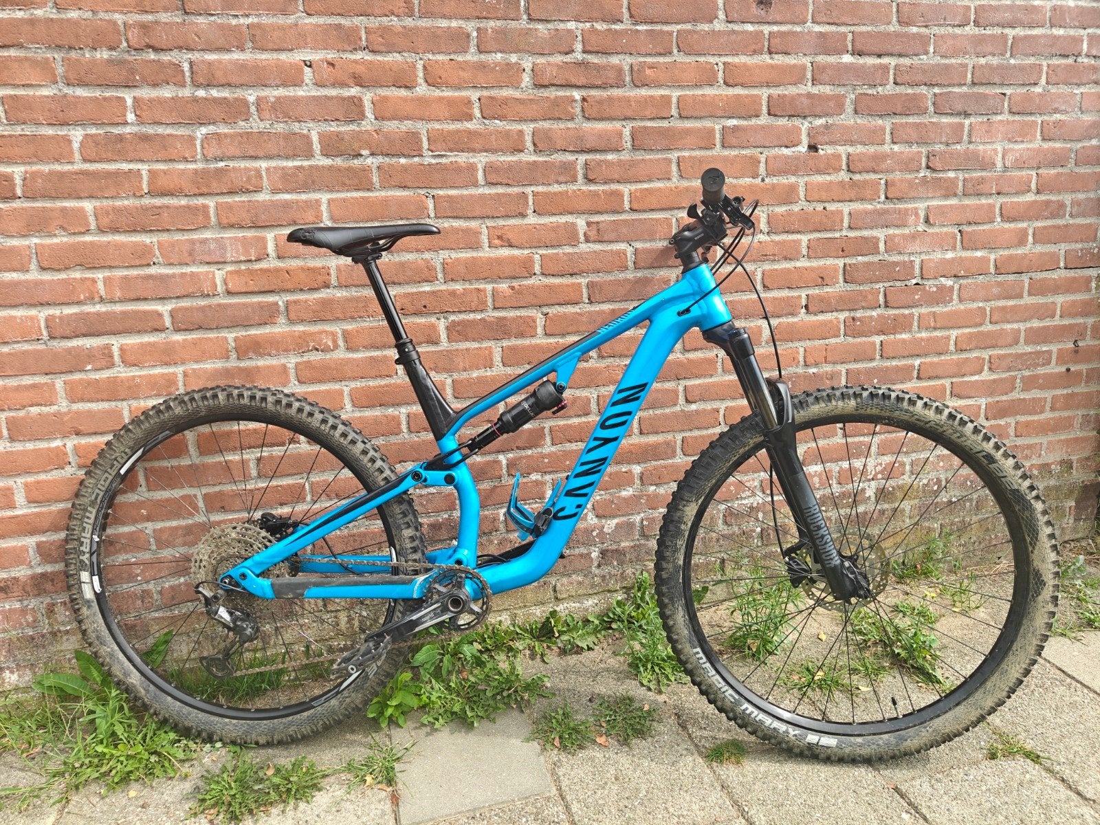 Canyon Neuron 6 2021 fullspuspension mountainbike, Fietsen en Brommers, Fietsen | Mountainbikes en ATB, Gebruikt, 45 tot 49 cm