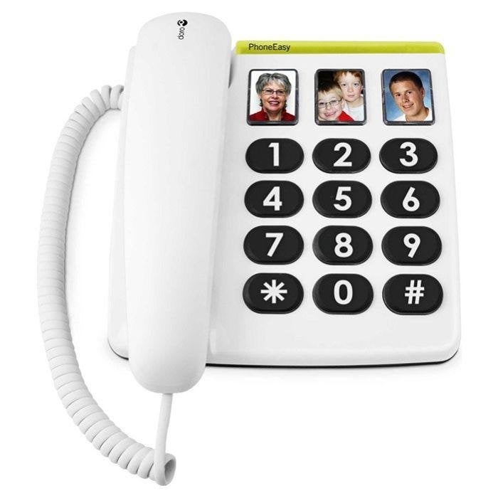 Seniorentelefoon met extra grote toetsen (Doro), Telecommunicatie, Ophalen of Verzenden, Nieuw, 1 handset