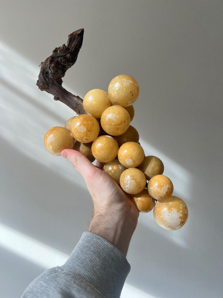 Albast druiventros 40cm, Ophalen of Verzenden