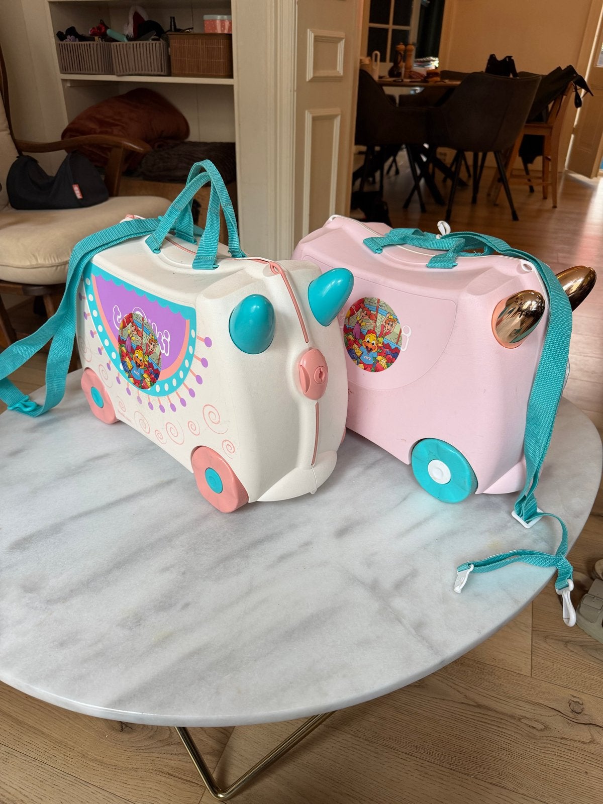 Trunki Kinderkoffer - Lama en Roze, Ophalen, Gebruikt