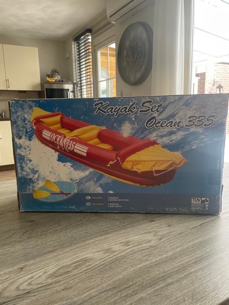 Kayak Set Ocean 335 - Opblaasbare 2-persoons kajak, Watersport en Boten, Ophalen, Opblaasbaar, Nieuw, 2-persoons
