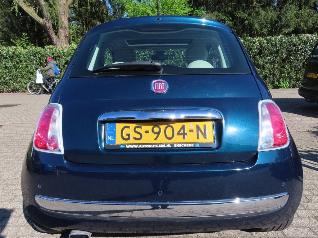Fiat 500 0.9 TwinAir Turbo Lounge, Auto's, Voorwielaandrijving, Stof, Gebruikt, Parkeersensor