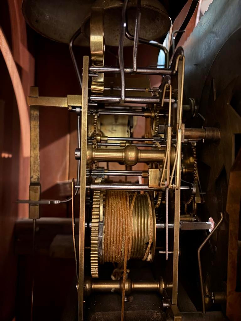 Antiek Amsterdams Horloge met Scheepjesmechaniek, Ophalen