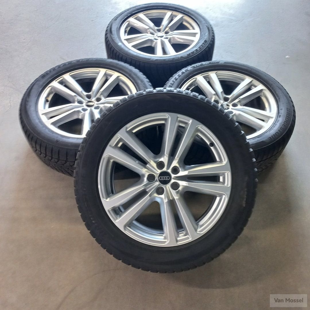 Audi Q7 Bridgestone Blizzak LM-80 EVO 255/50/R20 109H, Auto-onderdelen, Banden en Velgen, Gebruikt, 255 mm, -, -