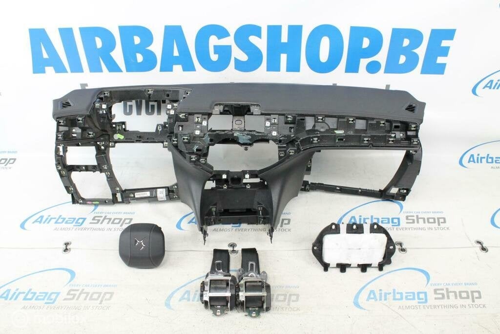Airbag set Dashboard zwart Citroen DS3 Crossback 2018-heden, Gebruikt, Ophalen of Verzenden