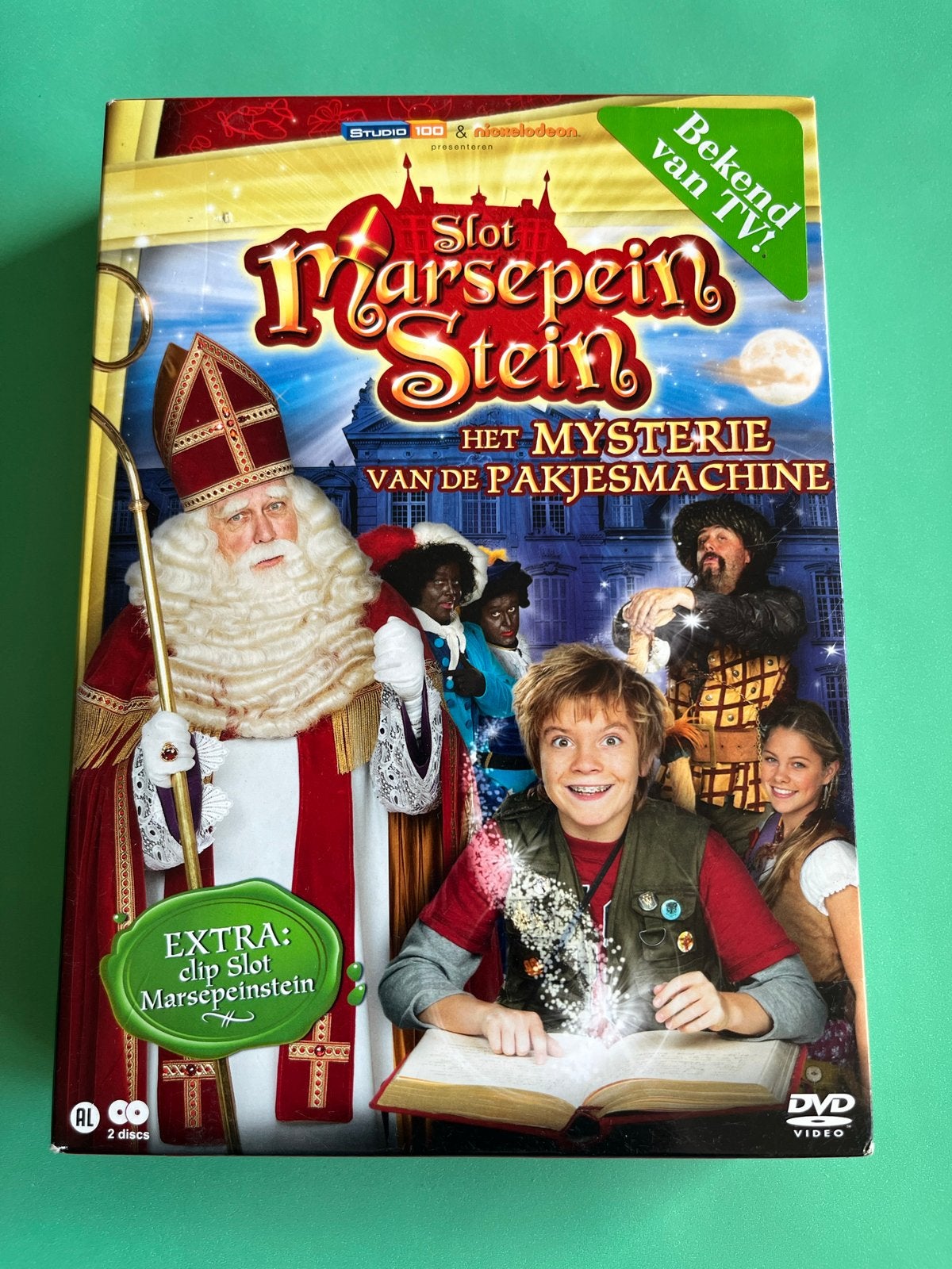Slot Marsepeinstein: Het Mysterie van de Pakjesmachine, Cd's en Dvd's, Gebruikt, Alle leeftijden, Tv-serie, Sinterklaas