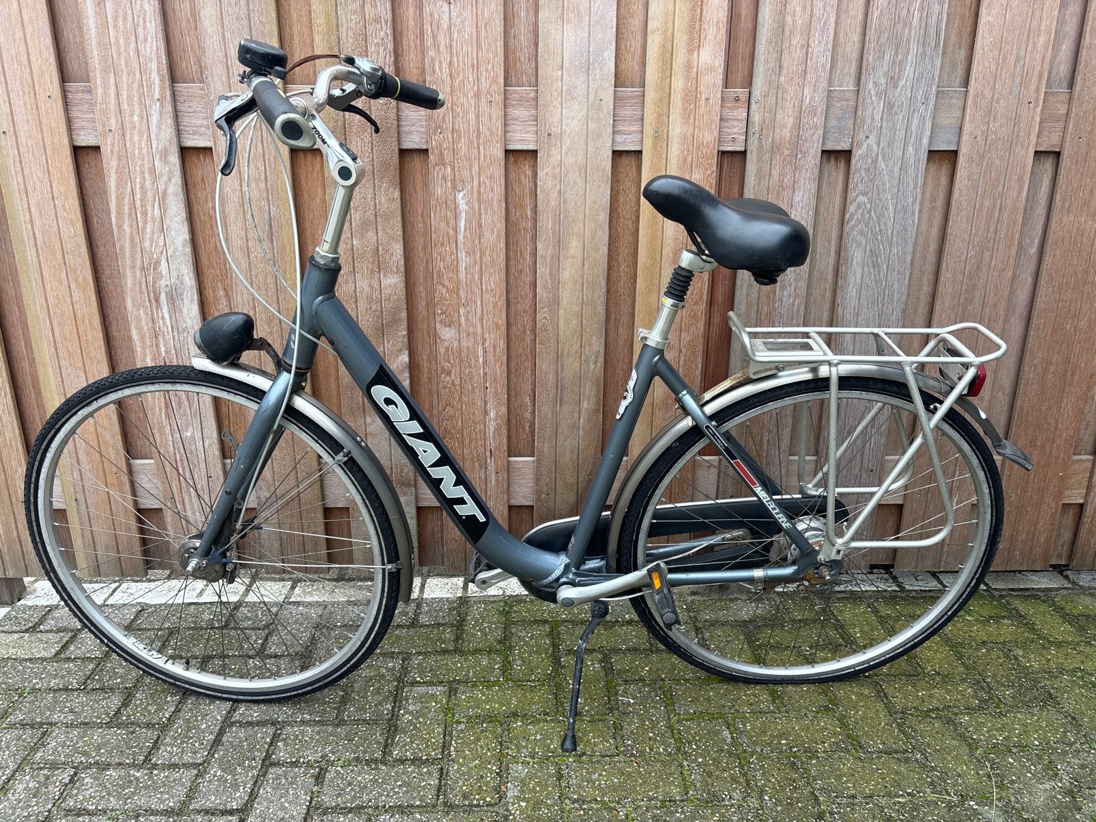 Giant Damesfiets - Comfortabel en Betrouwbaar, Ophalen, Gebruikt, Velgrem, Versnellingen