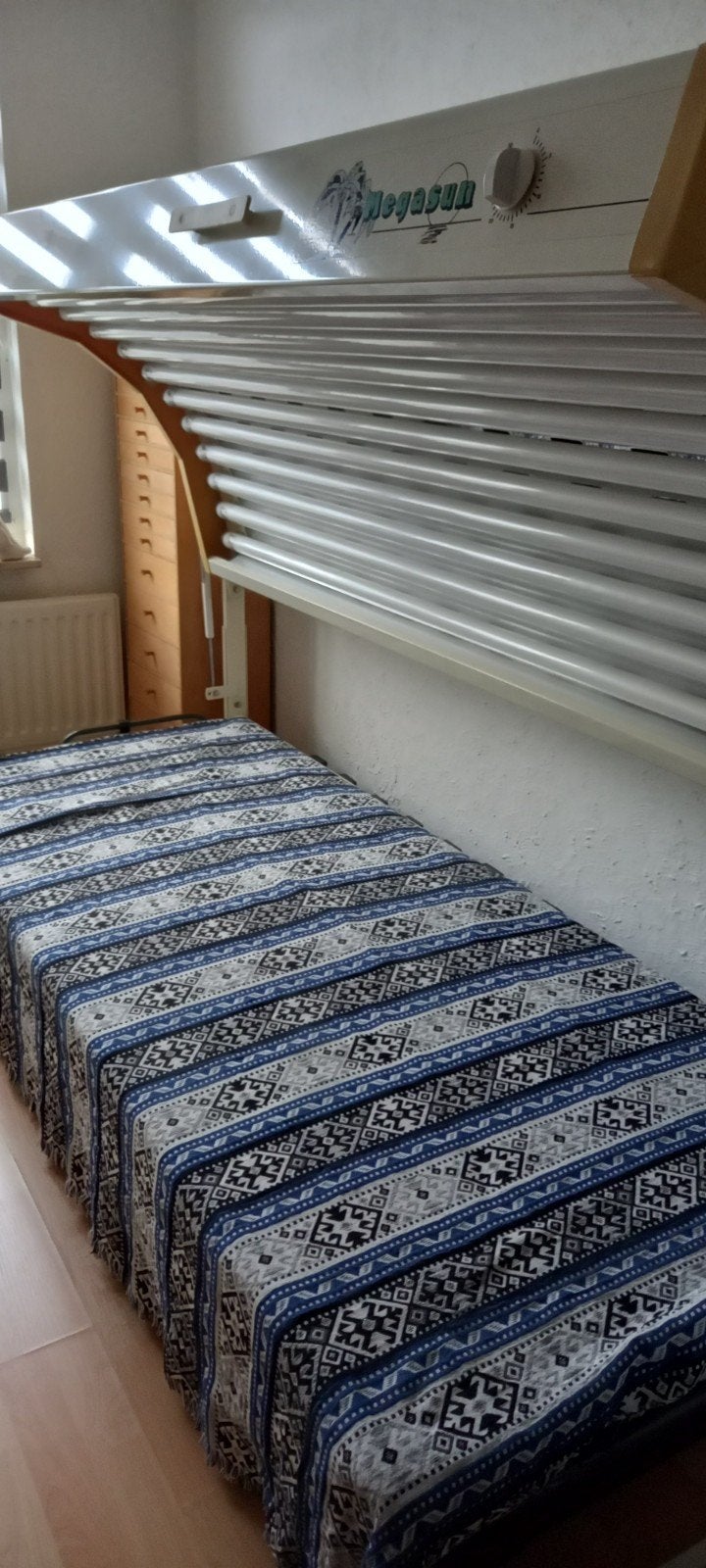 Megasun Zonnebank enkelzijdig, Ophalen, Zonnebank enkelzijdig