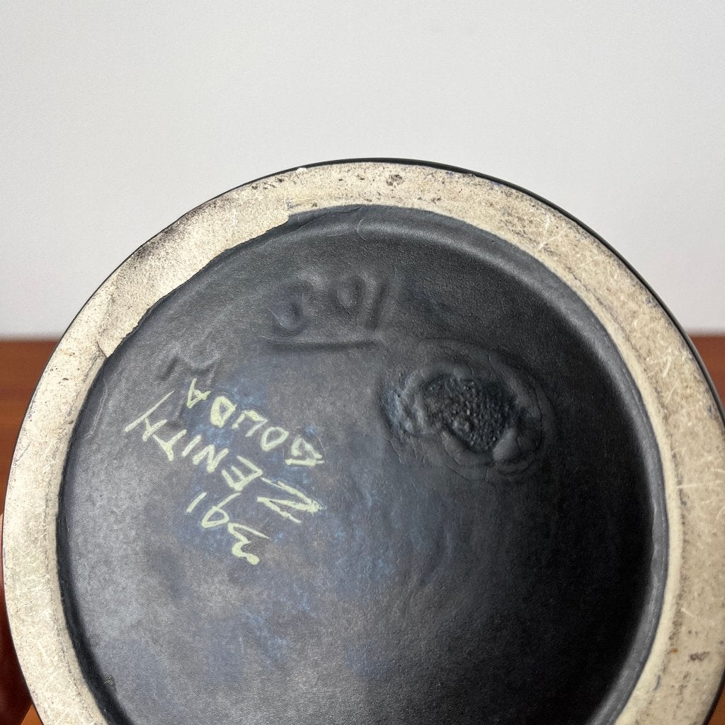 Antiek keramiek vaas 391 door Willem Stuurman Zenith Gouda, Ophalen of Verzenden