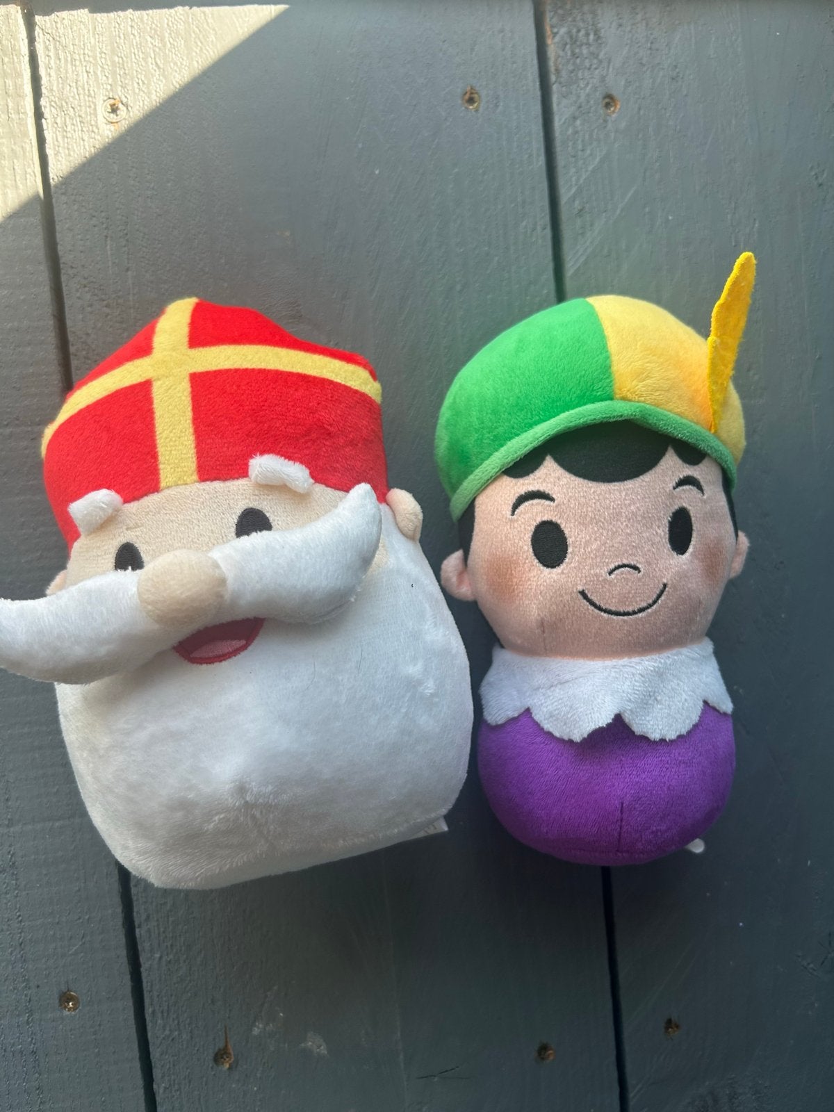 Sint en piet knuffels 4 stuks, Ophalen of Verzenden
