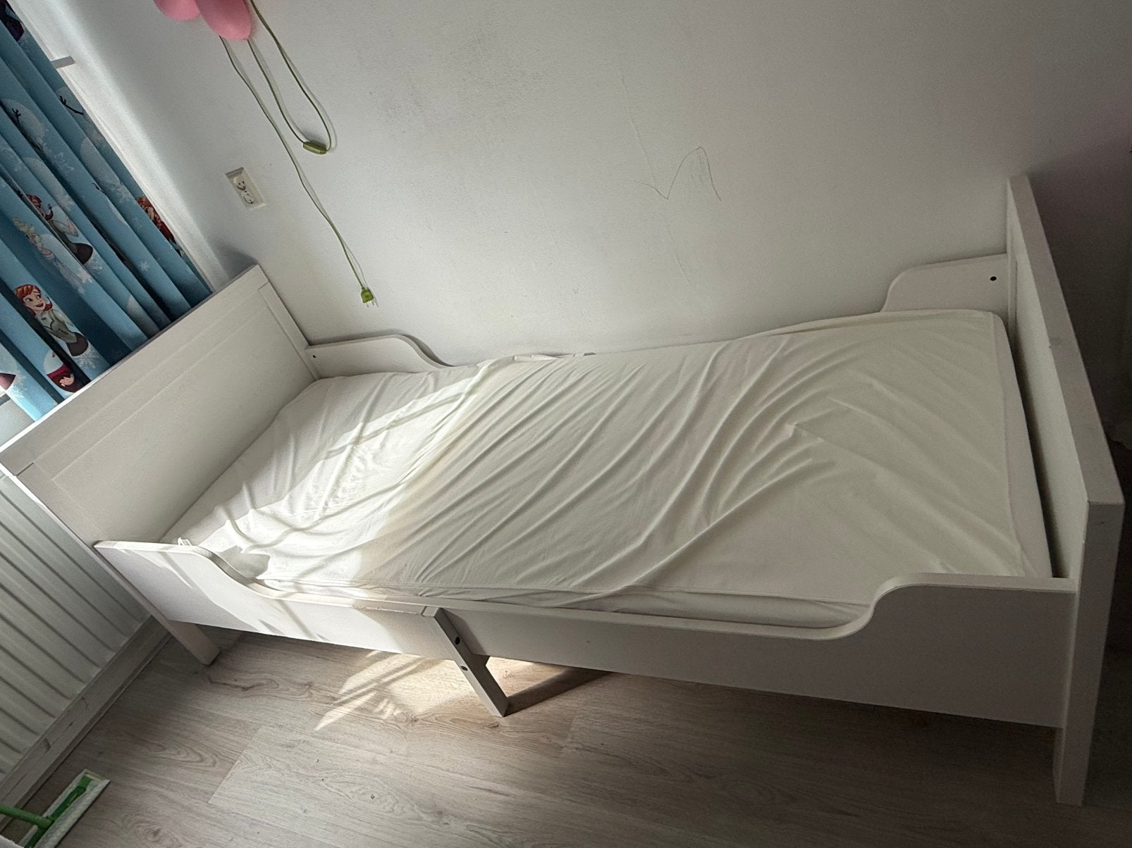 Ikea meegroei bed, Ophalen, 70 tot 85 cm, Zo goed als nieuw, Matras