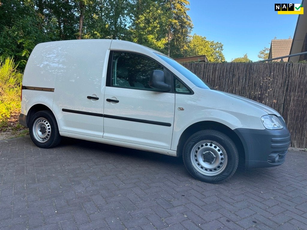 Volkswagen Caddy 1.9 TDI AIRCO/CRUISE/ELEKRM/D-RIEM VV, Auto's, Bestelauto's, Voorwielaandrijving, Stof, Gebruikt, 4 cilinders