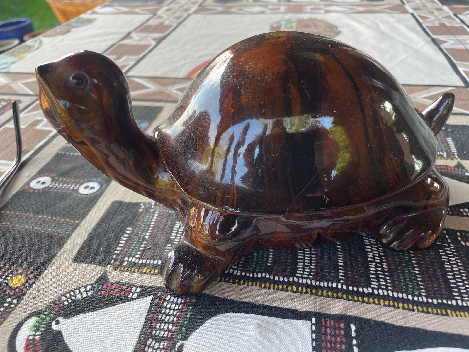 Keramische Schildpad - Vintage Stijl, Ophalen of Verzenden