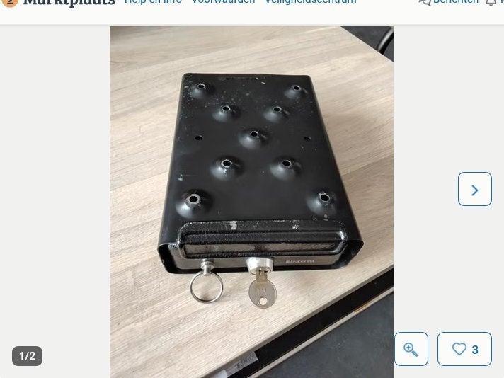 Nieuw: Brabantia Caravan Kluisje., Ophalen, Zo goed als nieuw