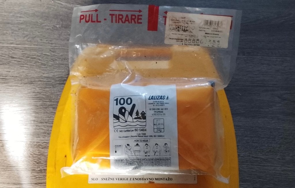Lalizas Automatisch Reddingsvest 100N 120N Nieuw verpakking, Nieuw, Ophalen of Verzenden, Dame of Heer, Lalizas