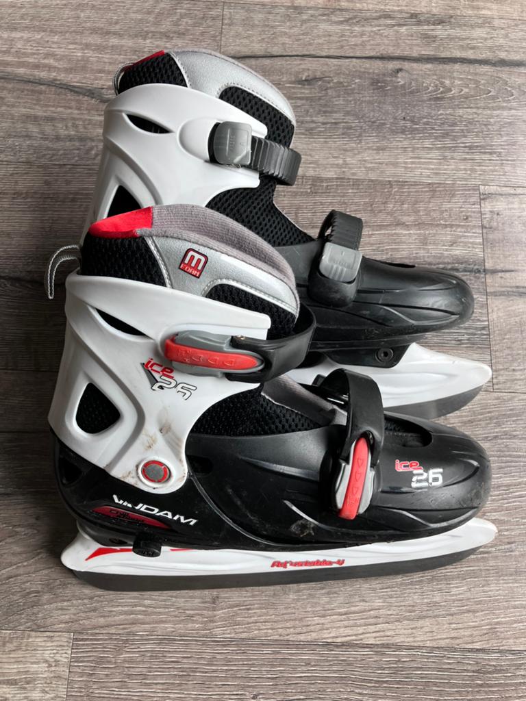 Nijdam verstelbare schaatsen maat 38-41 - Gebruikt, Sport en Fitness, Schaatsen, Ophalen, Gebruikt, IJshockeyschaatsen, Nijdam