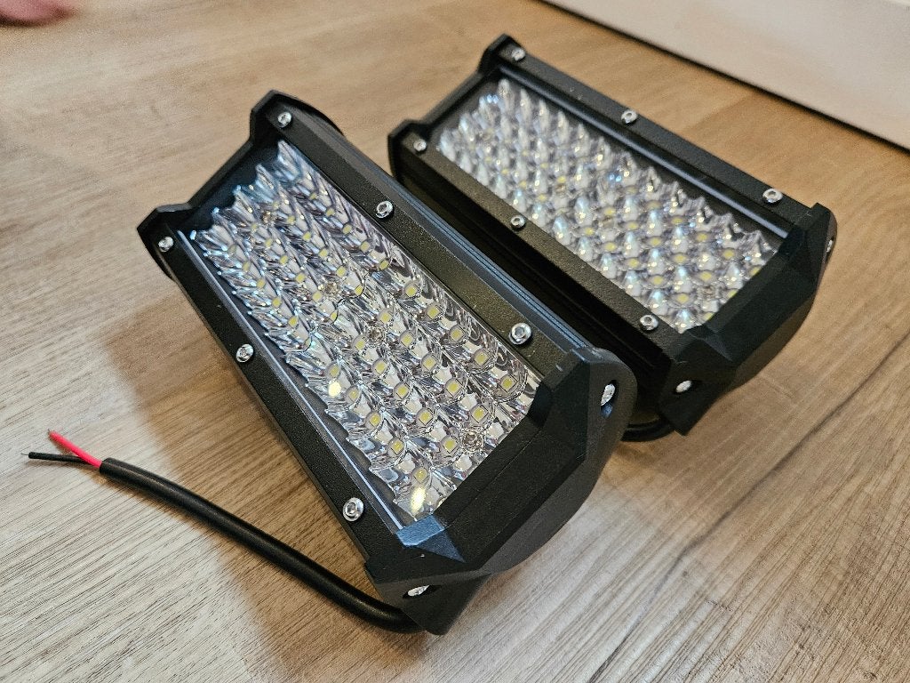 LED bar werklamp licht verstraler mistlamp 144w - 2 st., Auto diversen, Ophalen of Verzenden