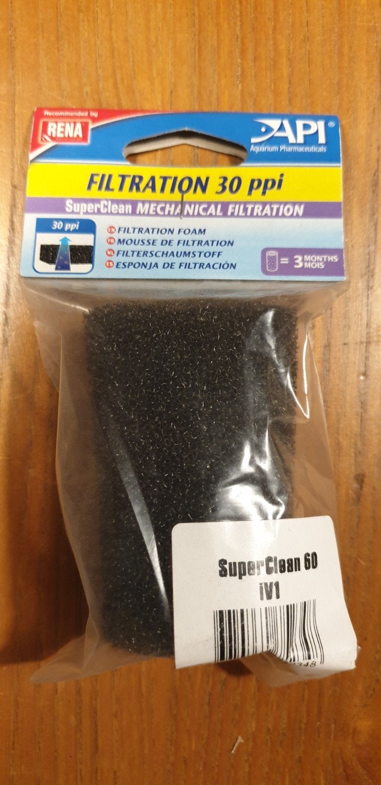 API Rena filterpatroon voor SuperClean binnenfilters, Dieren en Toebehoren, Ophalen of Verzenden, Nieuw, Filter, Overige merken