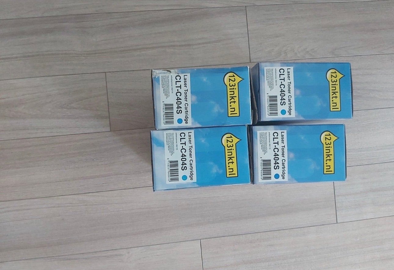 Nieuwe CLT-C404S Toner Cartridge - Cyaan (Blauw), Ophalen of Verzenden, Nieuw, Toner