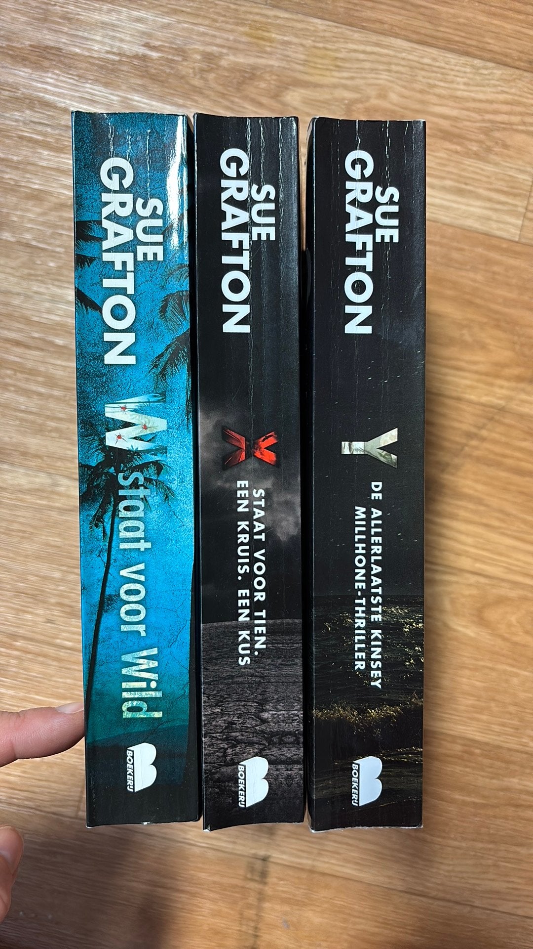 Sue Grafton - 3x Alfabet: W, X, Y Nederlandstalig, Ophalen of Verzenden, Gelezen, Nederland
