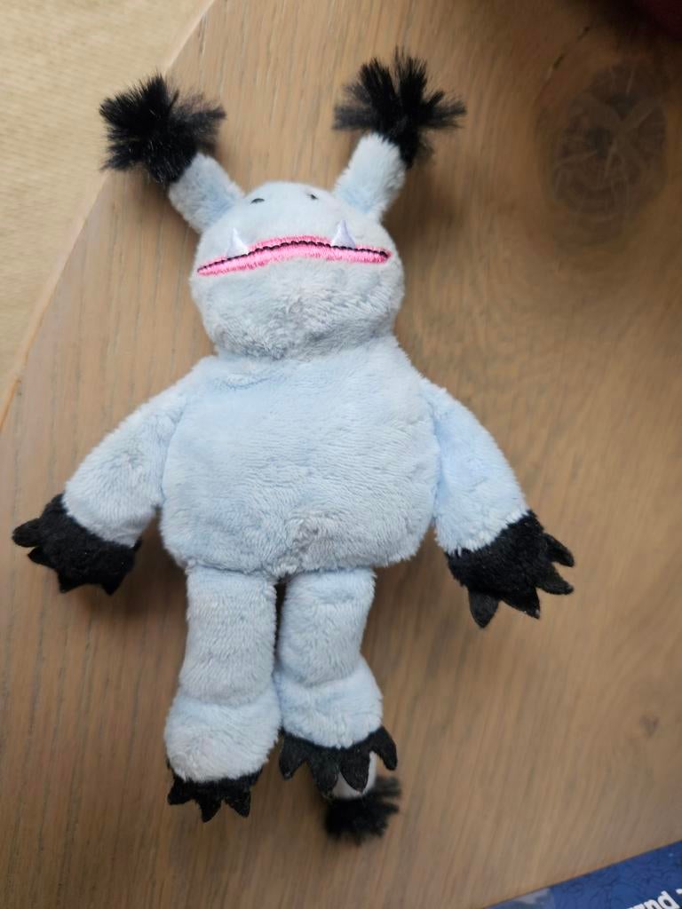 Vingerpopje Knuffel Monster Prentenboek van het Jaar 2022, Ophalen of Verzenden