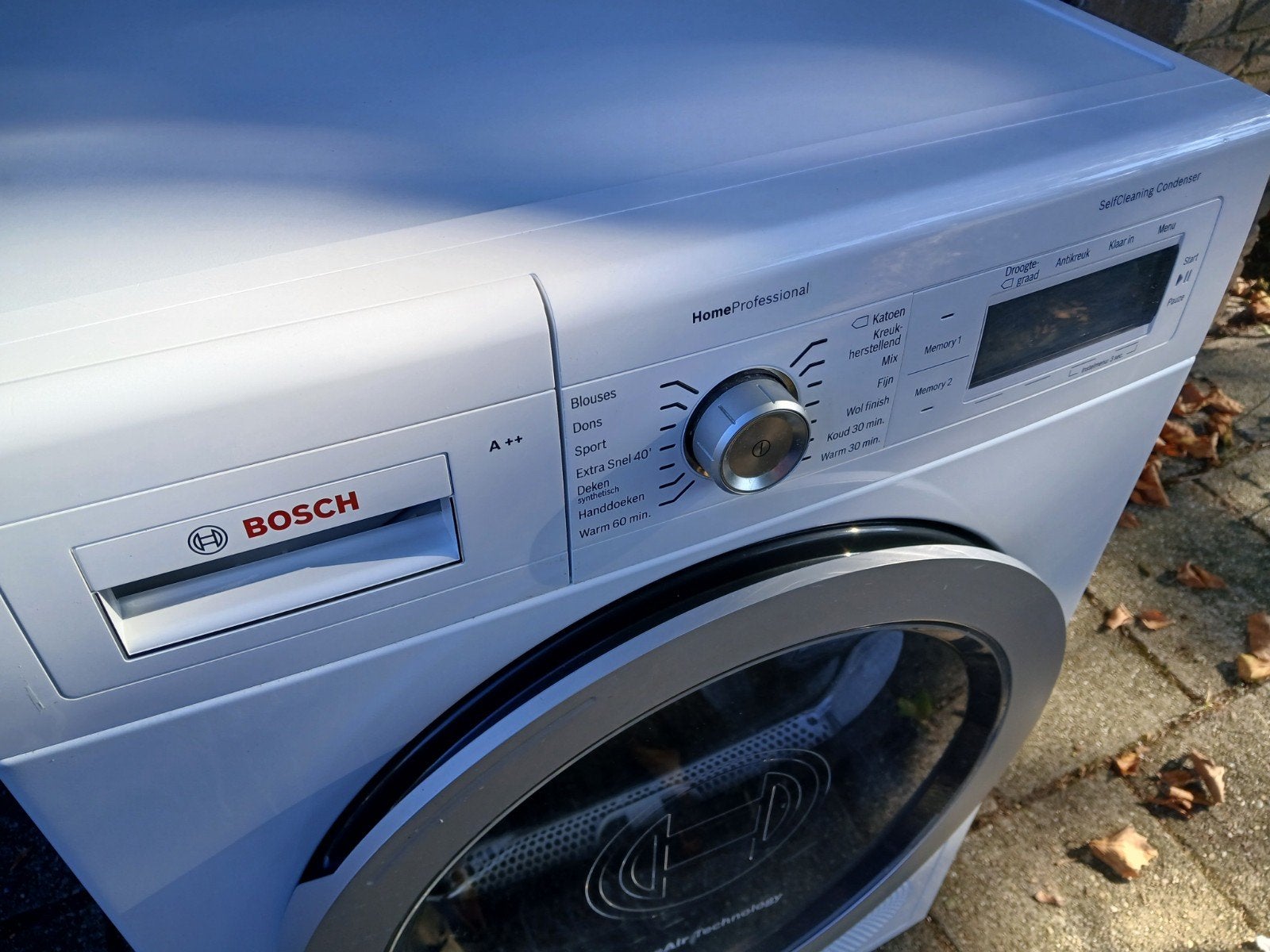 Foto 5 van warmtepompdroger Bosch home-profesional 8kg A++ nette staat!
