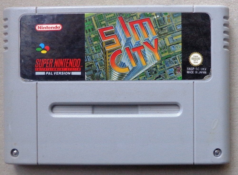 Sim City voor de Europese Super Nintendo, Spelcomputers en Games, Games | Nintendo Super NES, Gebruikt, 1 speler, Ophalen of Verzenden