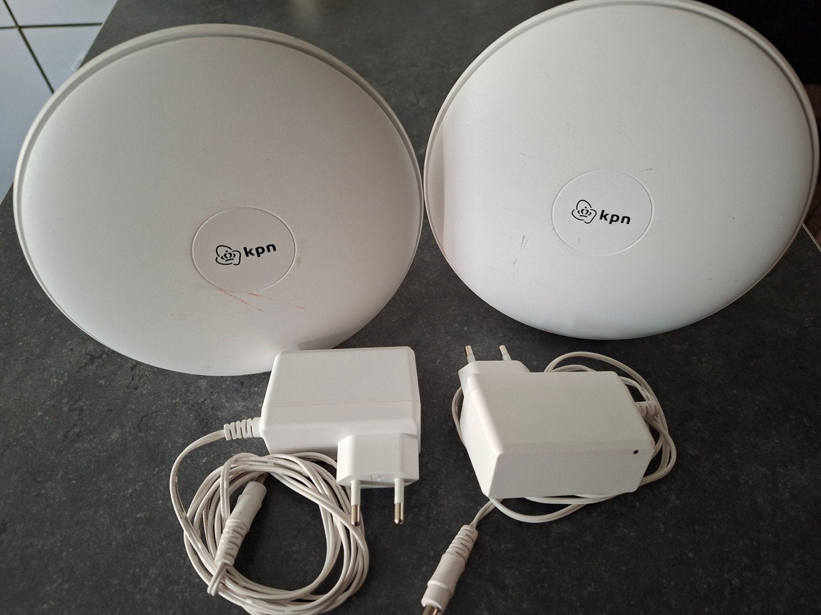 KPN SuperWifi punten (2 stuks) met adapters, Ophalen of Verzenden, Zo goed als nieuw, KPN