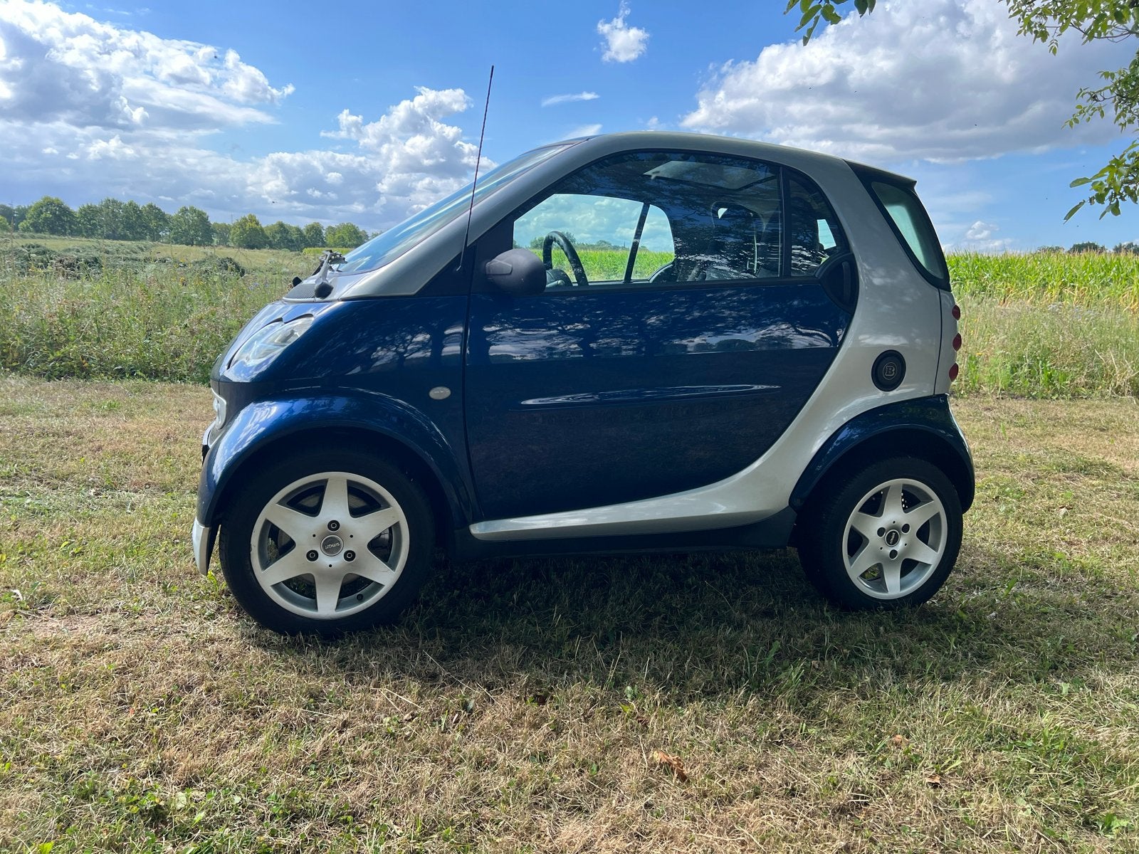 Smart 0.7 City Coupe 45KW 2004 Blauw/Grijs apk juni 2027, 21 km/l, Achterwielaandrijving, 18 €/maand, 61 pk