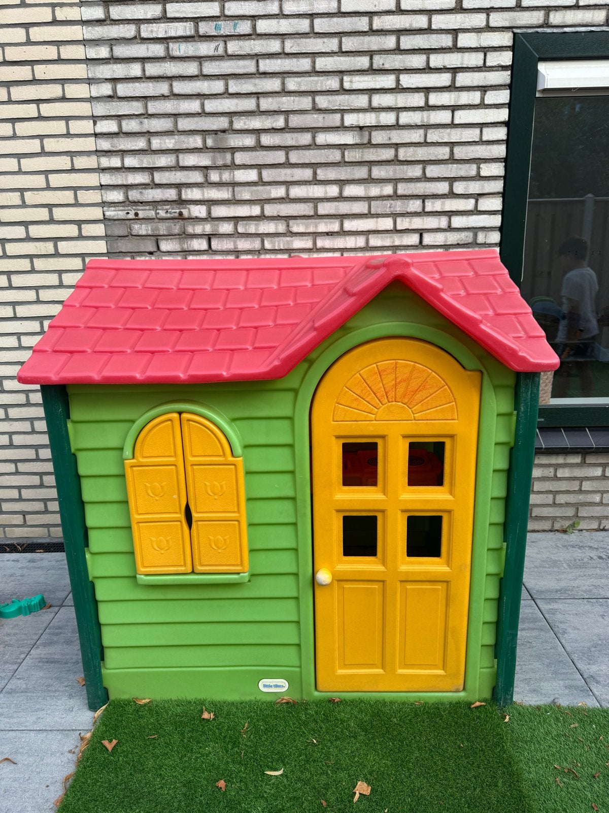 Little Tikes speelhuisje - Goede staat, weinig verkleuring, Ophalen, Gebruikt, Kunststof