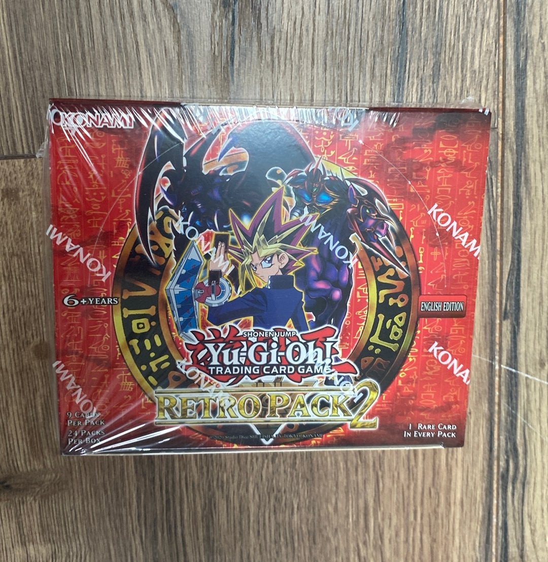 Yu-Gi-Oh! Retro pack 2, Ophalen, Nieuw, Boosterbox, Foil