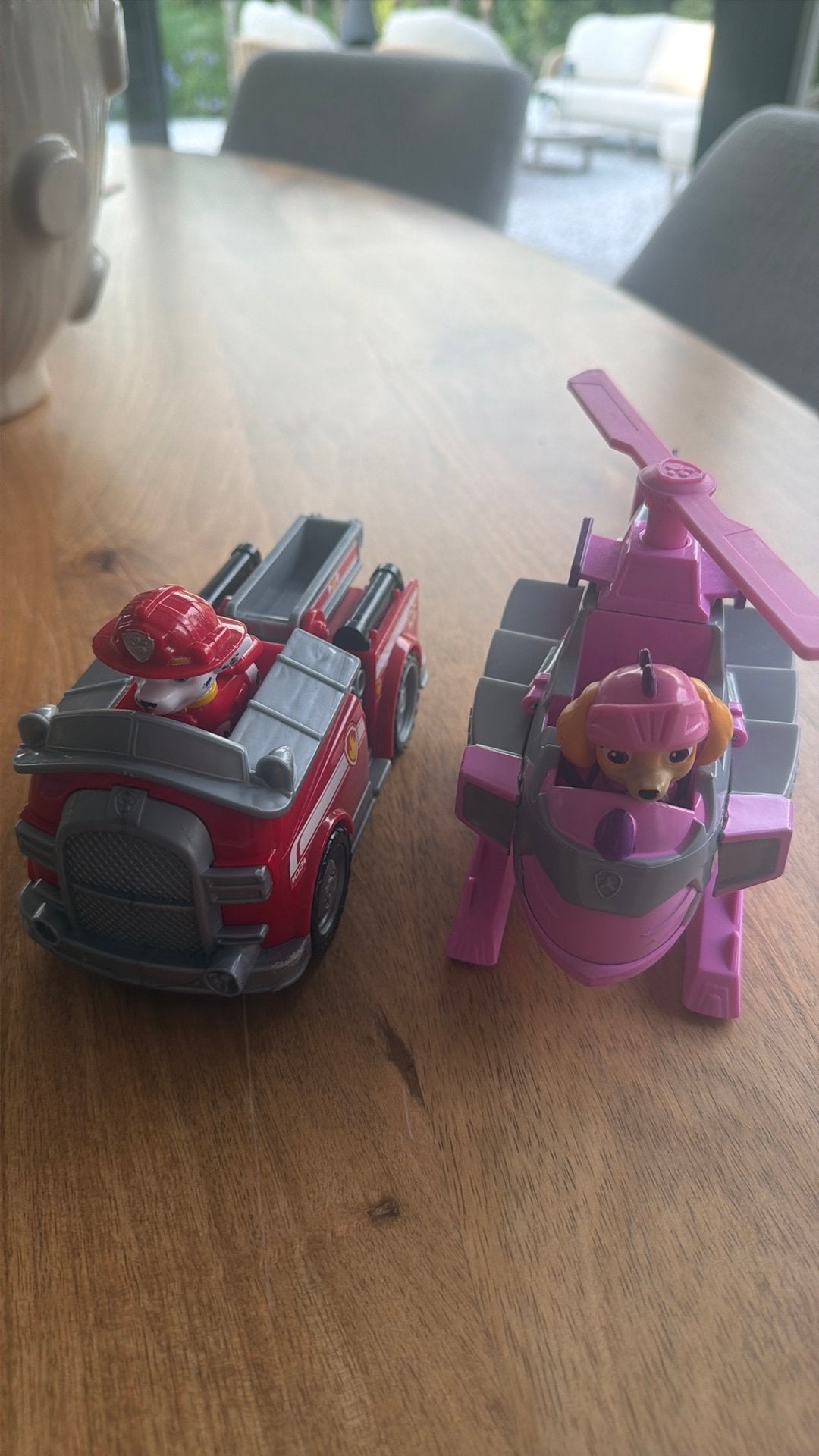 Paw Patrol speelgoed - 2 stuks, Ophalen of Verzenden, Gebruikt