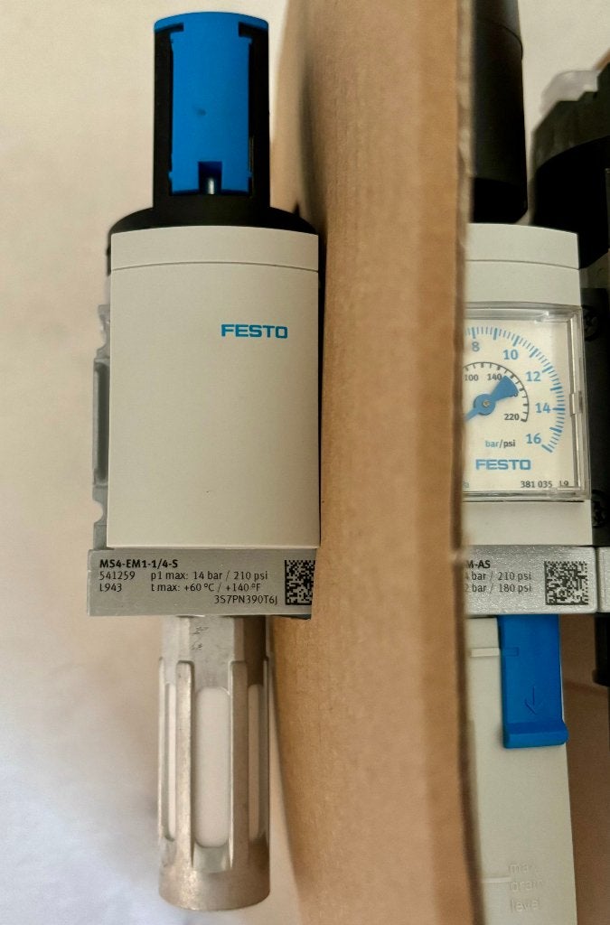 FESTO - Luchtverzorging - MS4 - Service Unit - Compressor, Ophalen of Verzenden, Nieuw