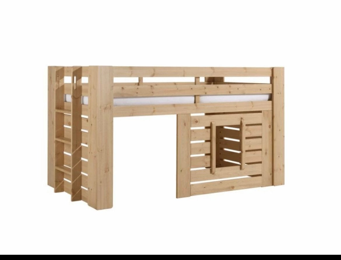 Halfhoogslaper Oliver 90x200, Ophalen, Zo goed als nieuw, Halfhoogslaper