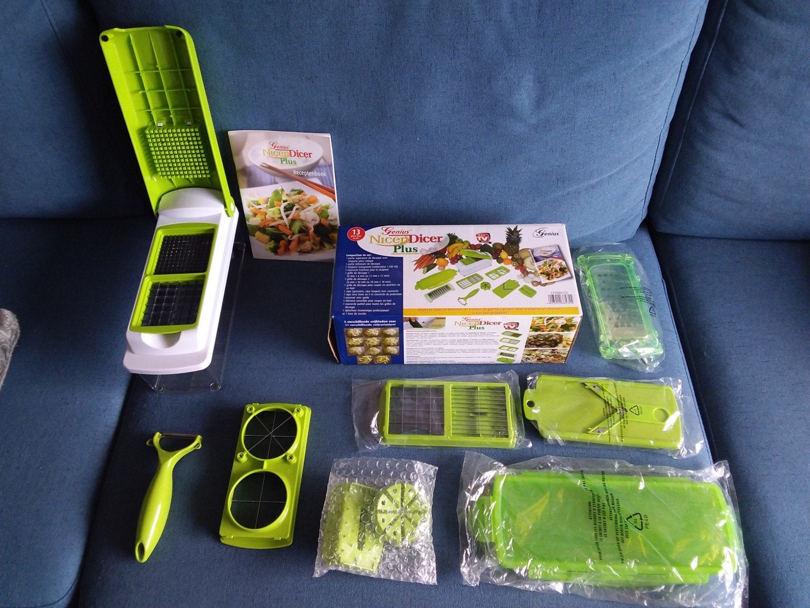 Nicer Dicer Genius plus, Ophalen of Verzenden