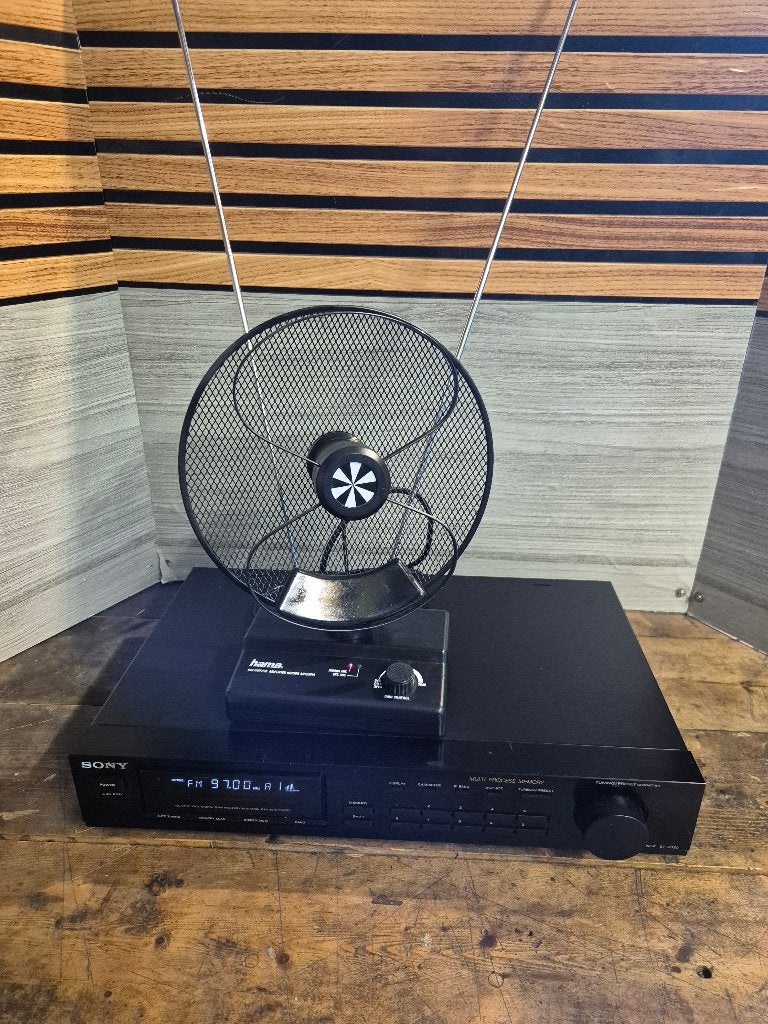 SONY ST S 320 met HAMA binnen antenne, Ophalen of Verzenden, Gebruikt