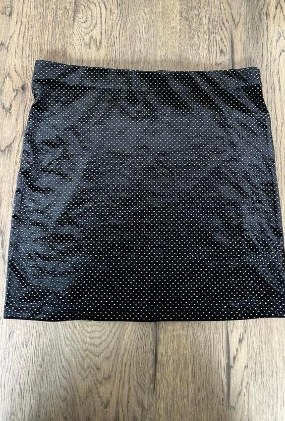 Rokje glitter, Ophalen of Verzenden, Zo goed als nieuw, Zwart, Boven de knie
