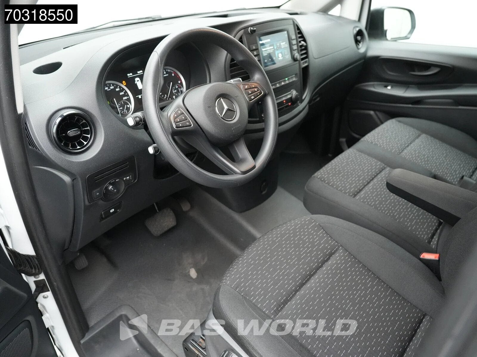 Mercedes Vito 116 Automaat L2H1 Kerstner 230v Stekker Airco, Automaat, Stof, Gebruikt, Euro 6