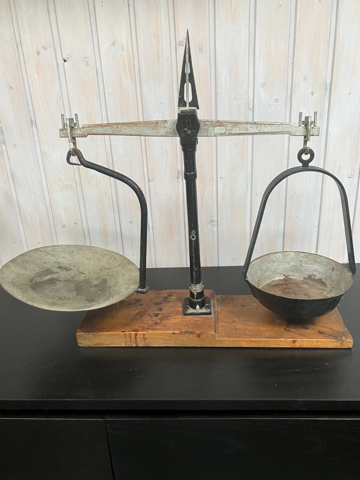 Antieke weegschaal, Witgoed en Apparatuur, Ophalen, Minder dan 10 kg, Analoog, Overige typen