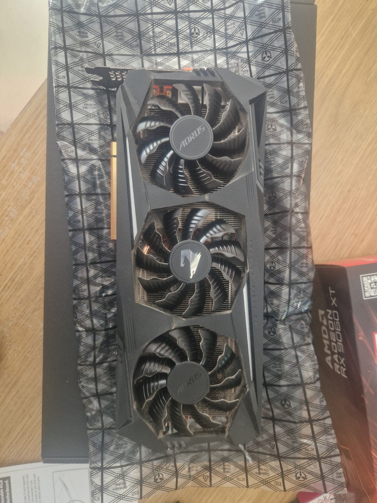 AORUS RX 5700XT gaming gpu, Computers en Software, Videokaarten, Gebruikt, AMD, GDDR6, PCI-Express 4