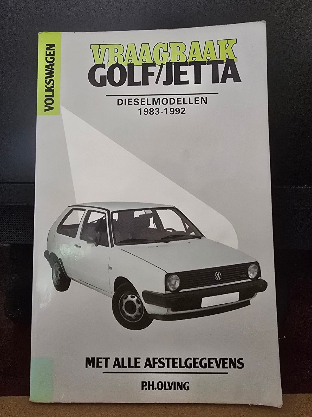 Vraagbaak VW Golf/Jetta Dieselmodellen 1983-1992, Ophalen of Verzenden, Zo goed als nieuw, Volkswagen, P.H. Olving