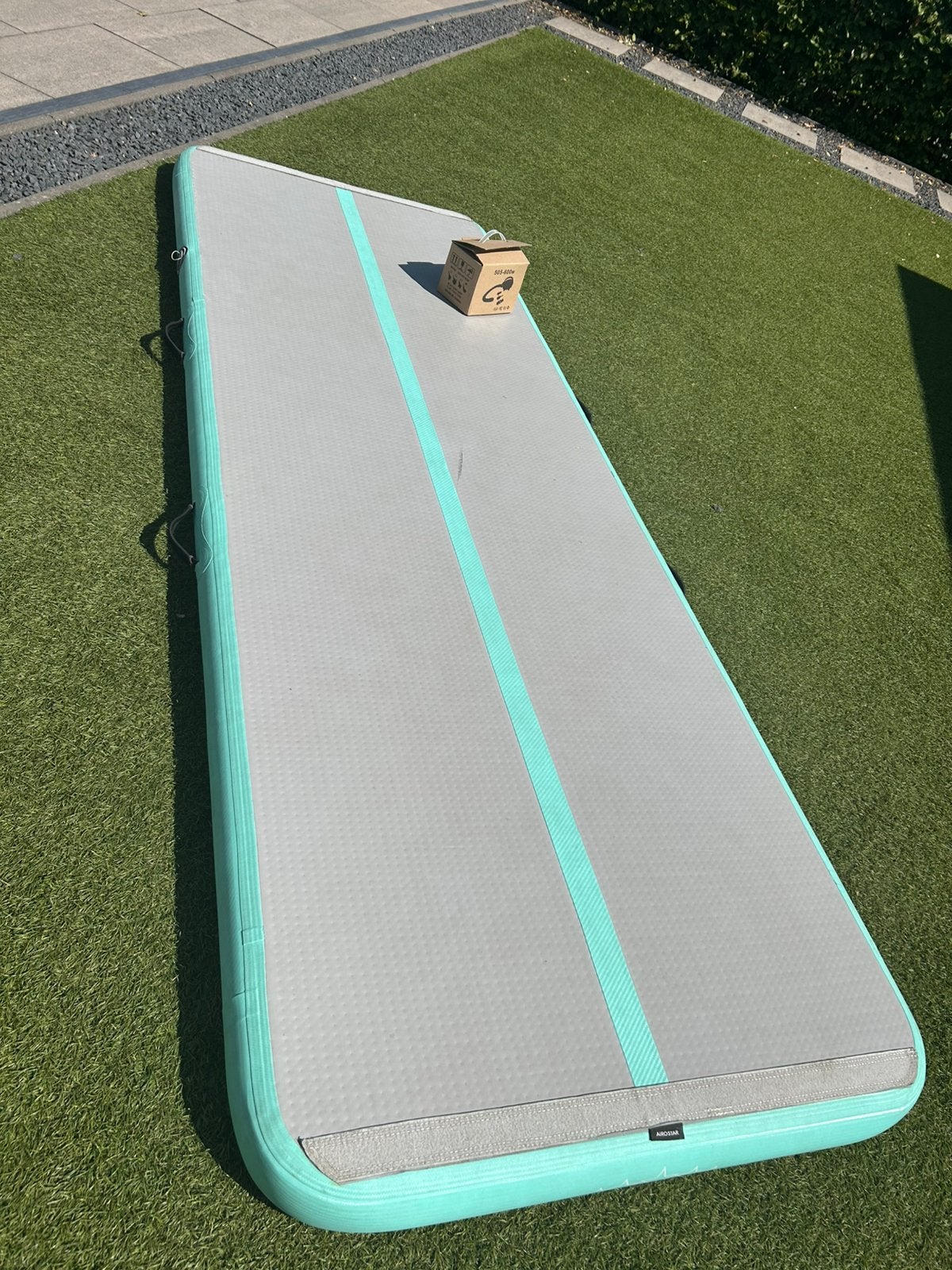 AirTrack Star by AirTrack Factory 3x1x0.1m, Sport en Fitness, Kindermaat 122 t/m 140, Ophalen, Zo goed als nieuw, Materiaal