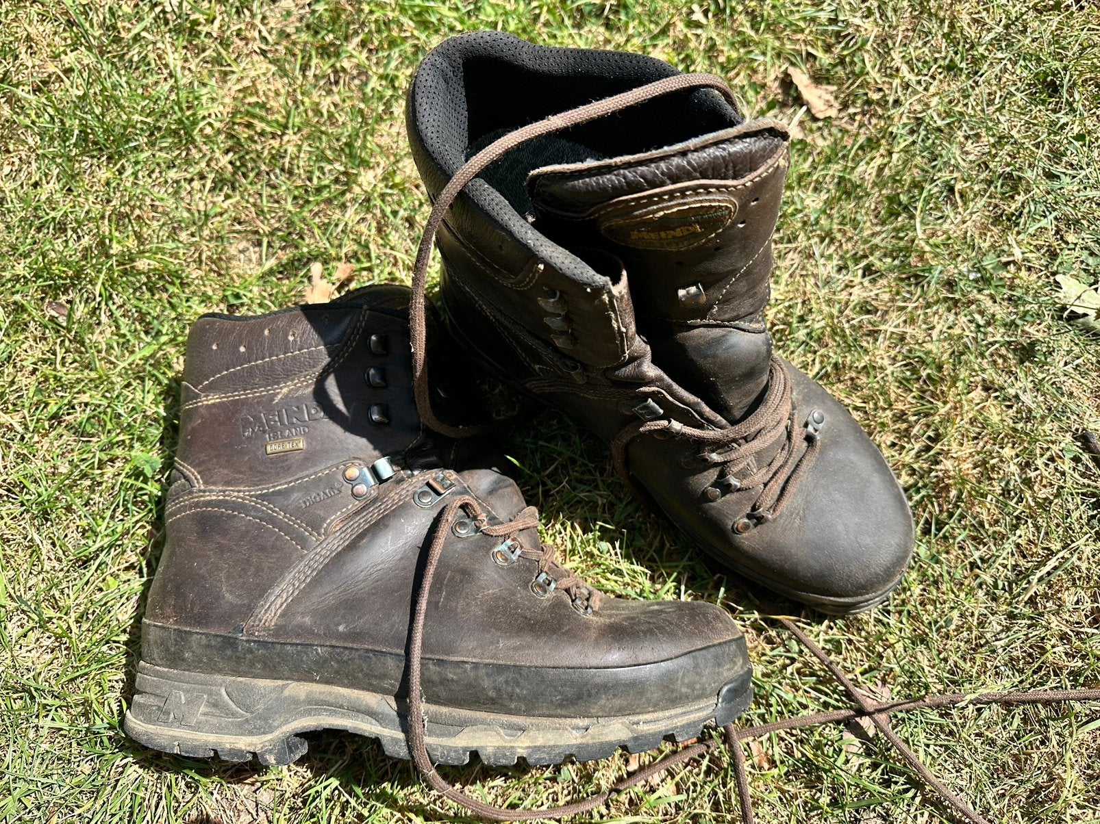 Meindl island wandelschoenen bergschoenen voor echte maat 45, Sport en Fitness, Bergsport en Wandelen, Verzenden, Gebruikt, Schoenen