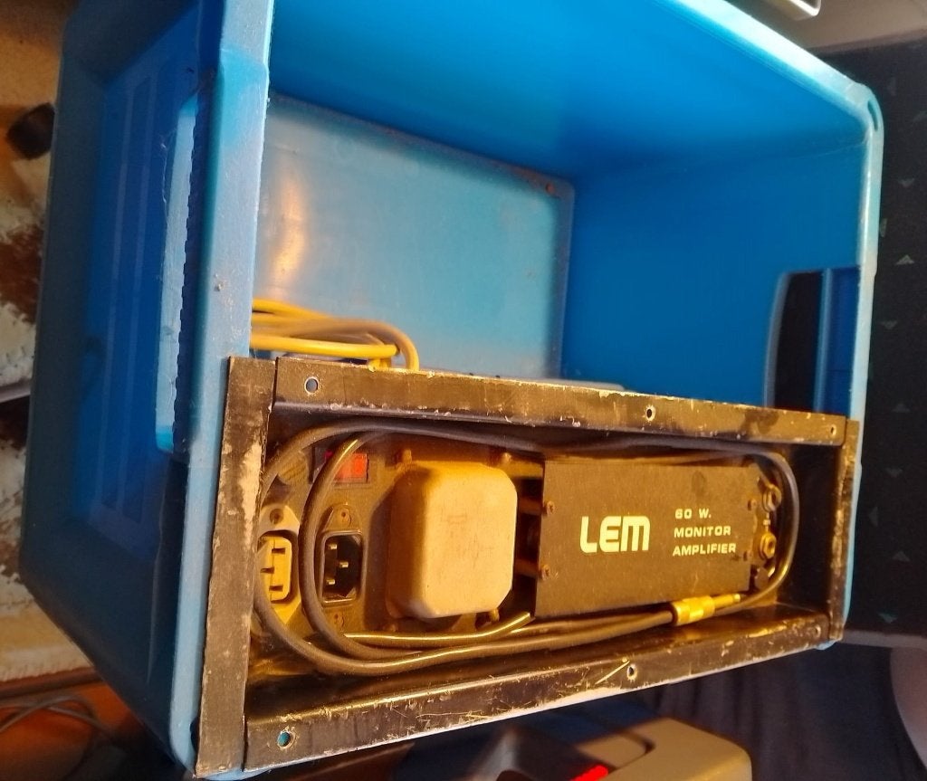 LEM Versterker 60W, 60 tot 120 watt, Ophalen, Overige merken, Gebruikt