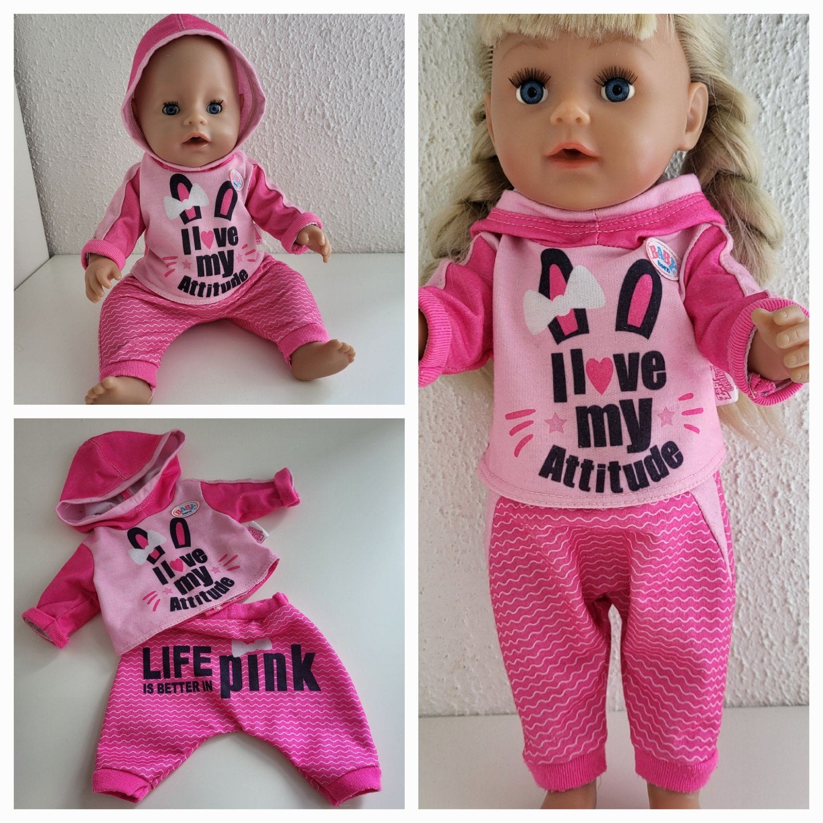 Baby Born kleertjes Joggingpakje Babyborn

Excl.poppen.

43, Kinderen en Baby's, Speelgoed | Poppen, Ophalen of Verzenden, Zo goed als nieuw