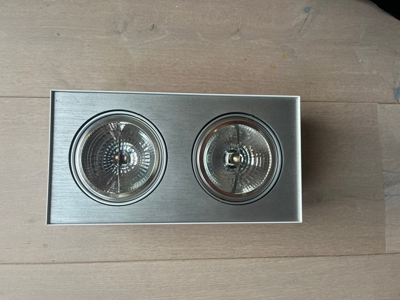 Philips Lirio inbouwspots - 2 stuks - Wit/Zilver, Huis en Inrichting, Wit, Philips, Zo goed als nieuw, Modern
