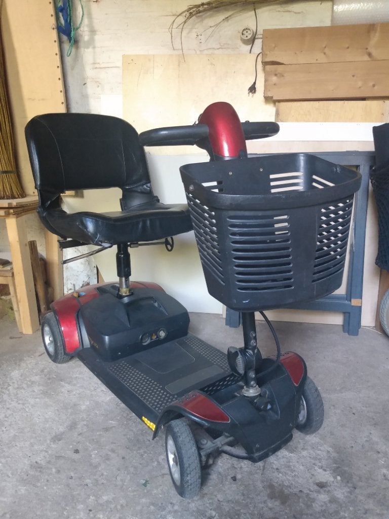 Scootmobiel, Ophalen, Gebruikt